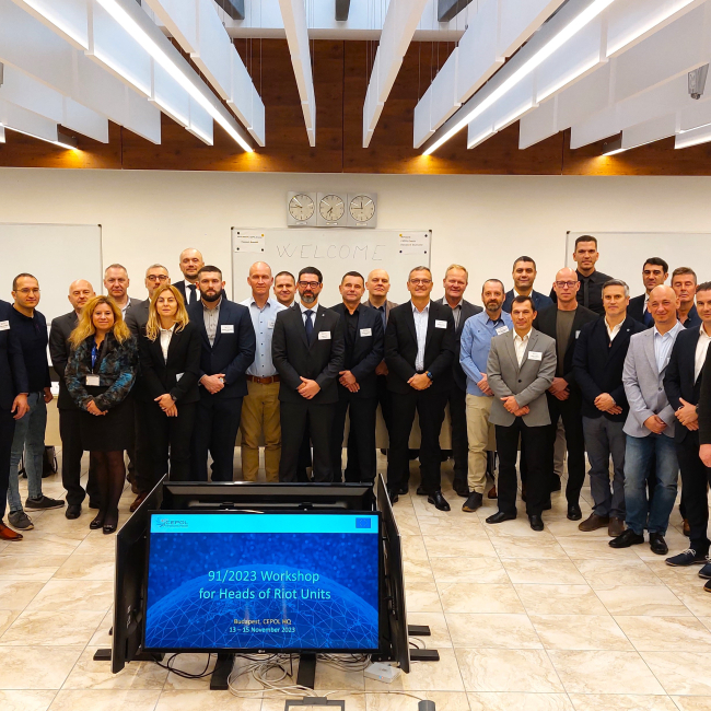 CEPOL 91/2023 Heads of Riot Units