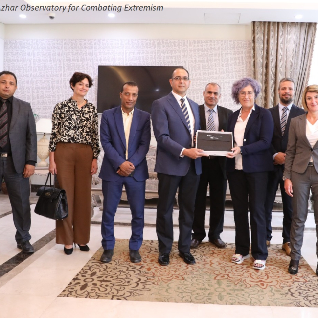 CEPOL ED visit Egypt (Copyrights: Al-Azhar Observatory for Combating Extremism)