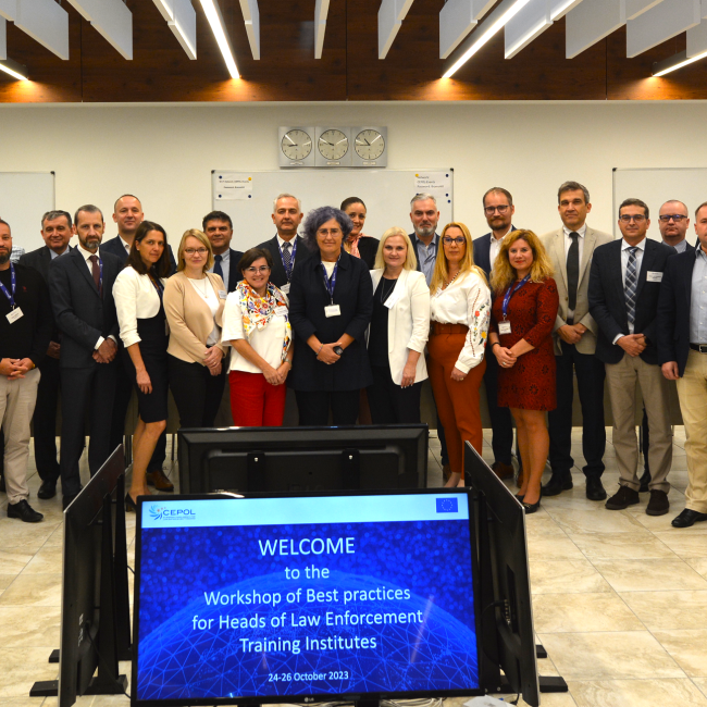 Workshop for heads of EU law enforcement training institutes