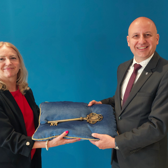 Jan Pecháček and Mailis Pukonen