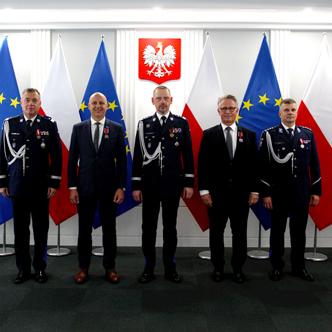 CEPOL Executive Director awarded bronze medal by Polish Police