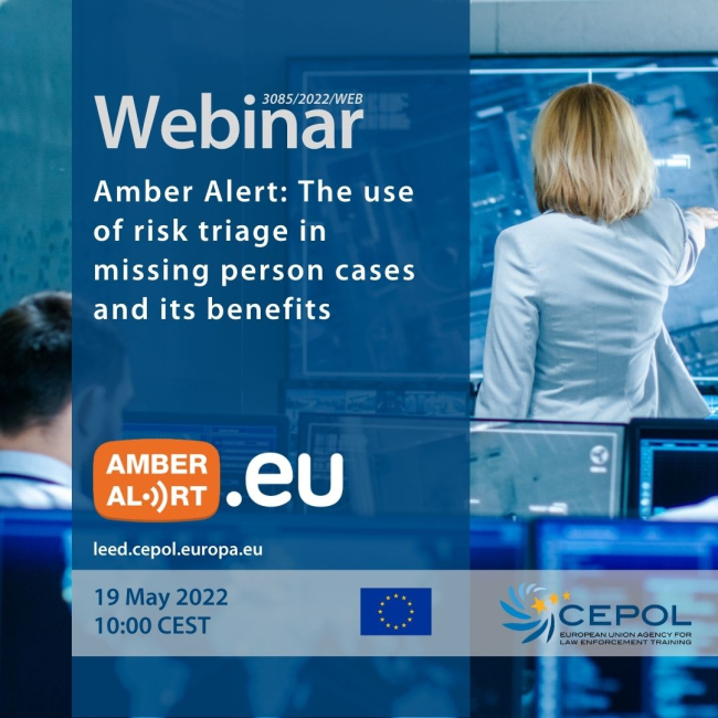 Webinar 3085/2022: Amber Alert - The use of risk triage in missing ...