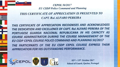 Certificate Alfaro Pereira Certificate Alfaro Pereira