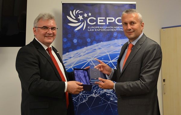 Ambassador of Romania to Hungary, Mr. Gabriel Şopandă and Detlef Schröder, CEPOL’s Executive Director
