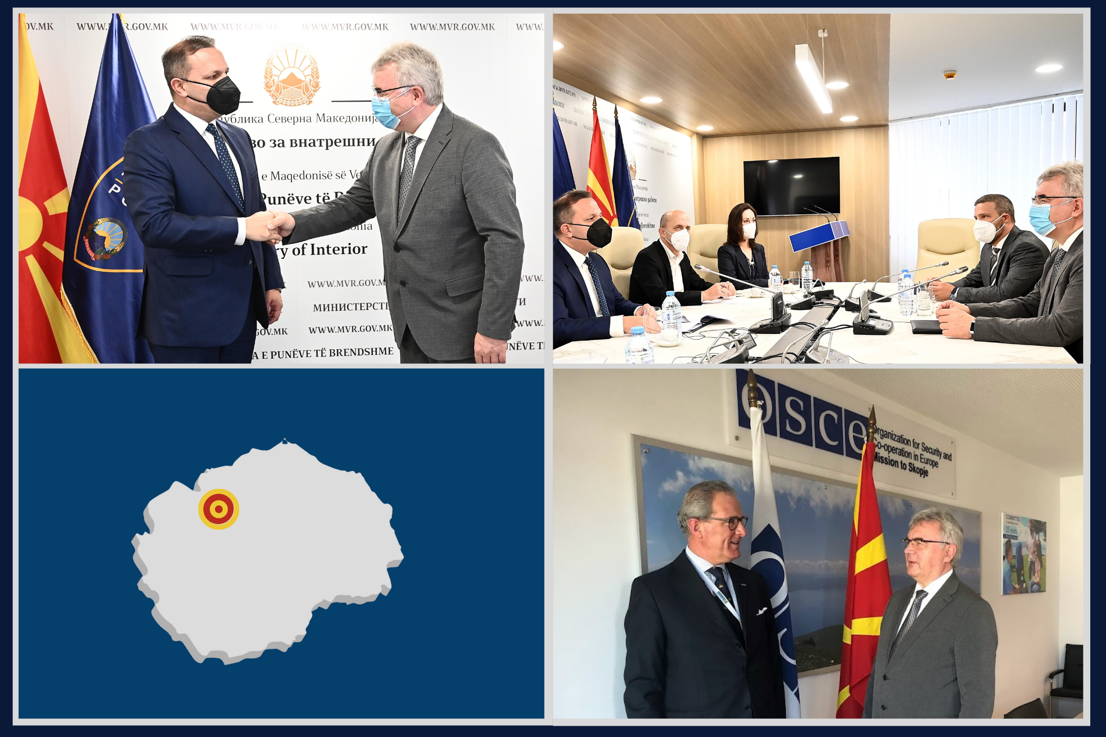 CEPOL Executive Director meets Minister of Internal Affairs in North Macedonia