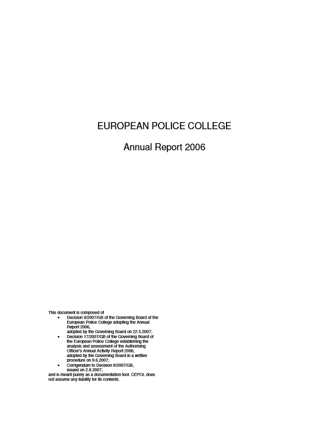 Annual Report 2006