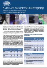 Summary of the Annual Report 2013 - HU