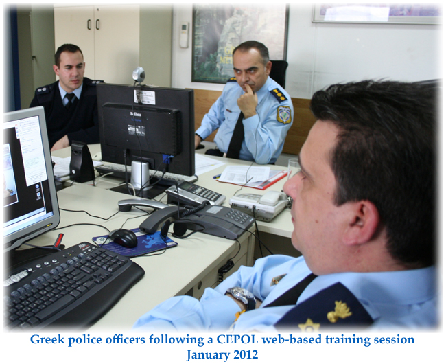 Web Based Training For Greek Police Officers Cepol