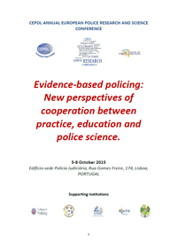 Programme of the 2015 CEPOL European Police Research and Science Conference