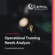 New Training Needs Analysis outlines main training priorities in the area of Counterterrorism 