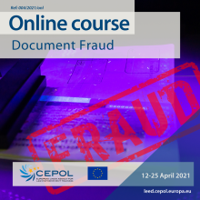 Online Course 04/2021: Document Fraud
