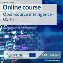 Online Course 07/2021: Open-Source Intelligence (OSINT)