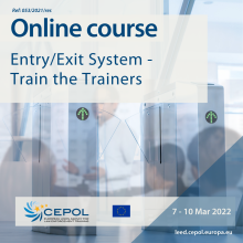 Online Course 53/2021: Entry/Exit System - Train the Trainer