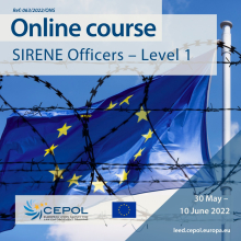 Online Course 63/2022: SIRENE Officers - Level 1