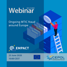 CEPOL Webinar 21/2020: Ongoing MTIC fraud around Europe