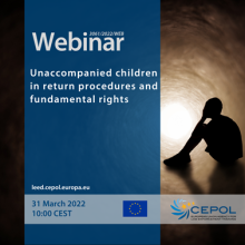 Webinar 3061/2022: Unaccompanied children in return procedures and fundamental rights