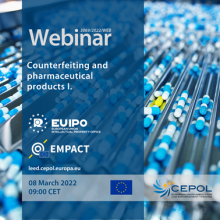 Webinar 3069/2022: Counterfeiting and pharmaceutical products I.