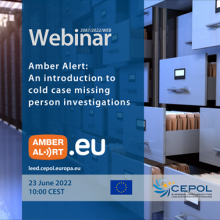 Webinar 3087/2022: Amber Alert - An introduction to cold case missing person investigations 