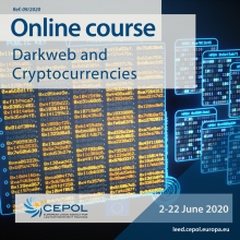 CEPOL Online Course 09/2020: Darkweb and Cryptocurrencies 