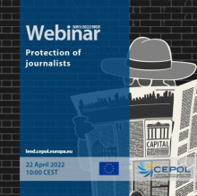 Webinar 3081/2022: Protection of journalists