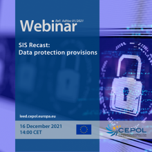 Webinar AdHoc 01/2021: SIS Recast - Data protection provisions