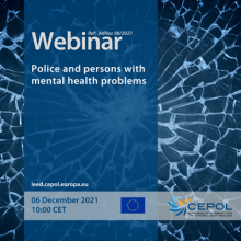 Webinar Adhoc 08/2021: Police and persons with mental health problems