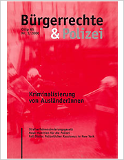 Title: Bürgerrechte & Polizei: CILIP; Editor: Institut für Bürgerrechte & öffentliche Sicherheit e. V.